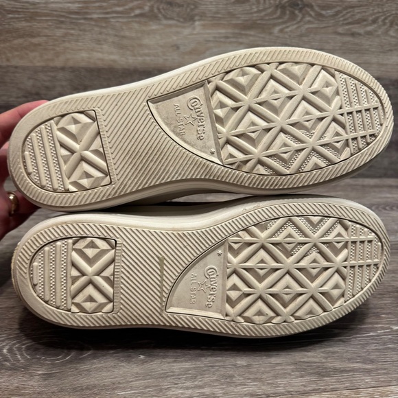 Converse All Star Move Platform Chuck Taylor Plaid Rhubarb Pie Platform Hi Sz 9 - Picture 10 of 16